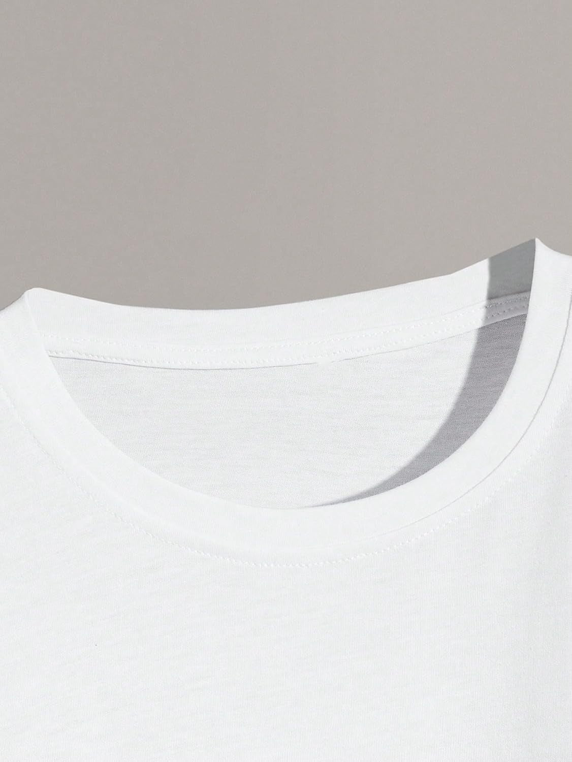 Men'S Graphic Tees Short Sleeve Crew Neck Vintage T-Shirt Casual Summer Shirt Tops