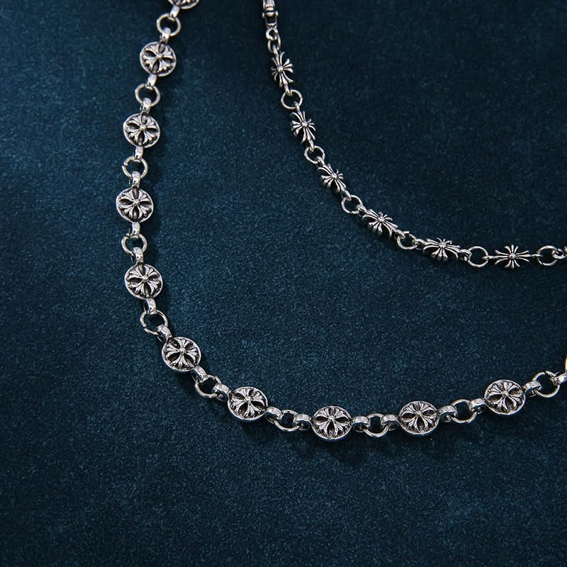 Pants Chain，Wallet Chain，Cross Keychain, Hip Hop Punk Jeans Chain Goth Accessories for Men Women Clothing Accessories