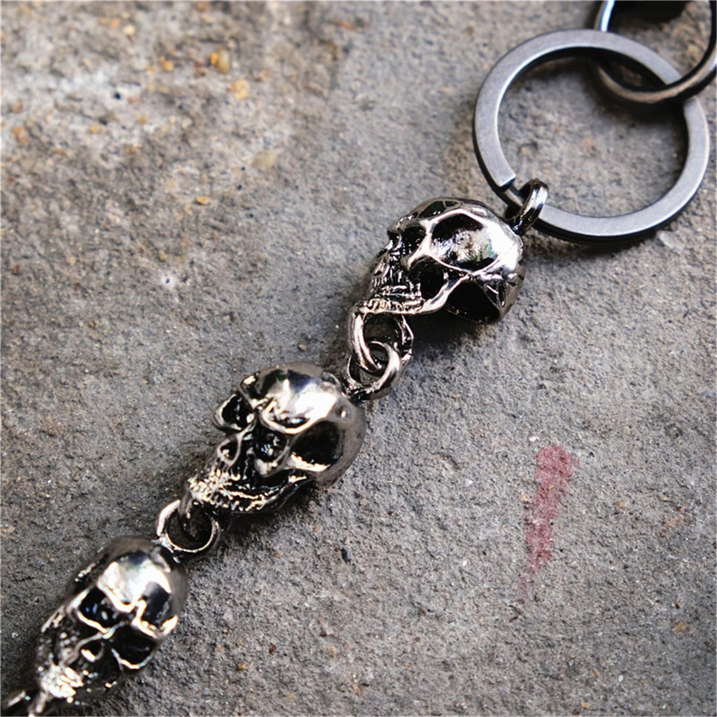 Wallet Chain for Men - Pants, Jean, Belt, Biker, Skull Chains - Halloween Costumes, Punk Heavy Goth Accessories