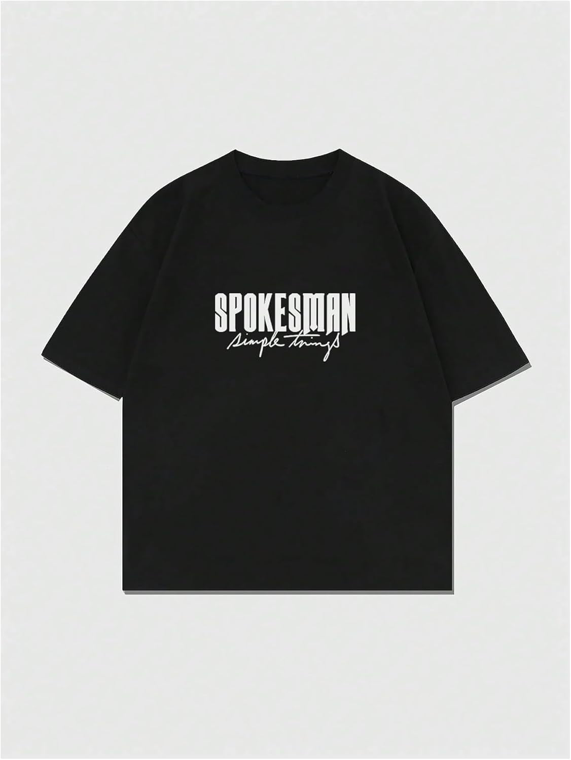 Men'S T-Shirt Y2K Graphic Tees Short Sleeve Punk Summer Loose Top Streetwear